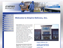 Tablet Screenshot of empiredelivery.com